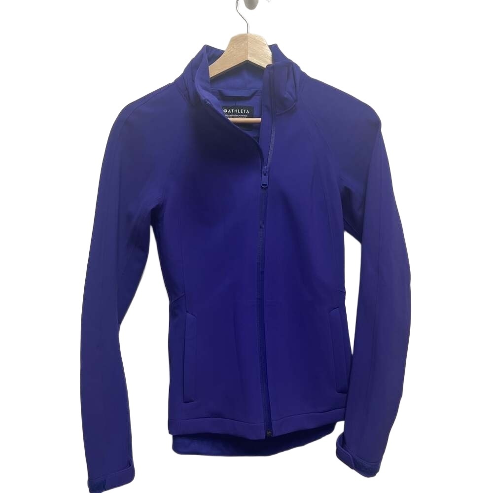 Athleta Glacier Softshell Jacket Purple size XXS - Picture 5 of 8